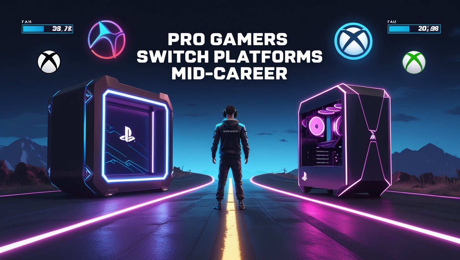 Pro Gamers Switch Platforms Mid-Career