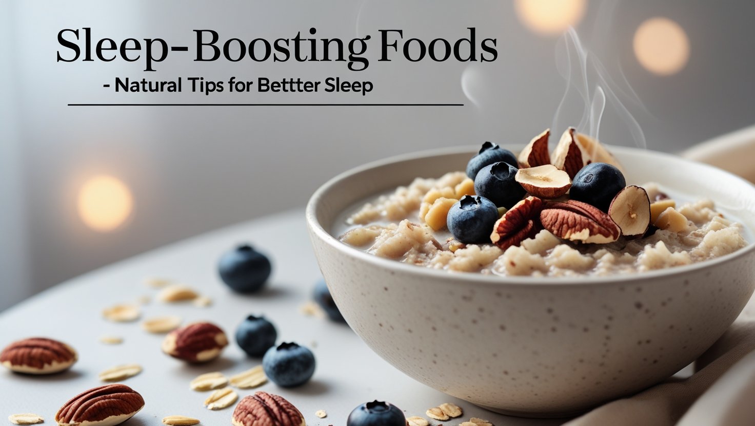Sleep-Boosting Foods | Natural Tips for Better Sleep
